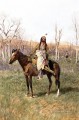 Crow Scouts nativos americanos de las Indias Occidentales Henry Farny